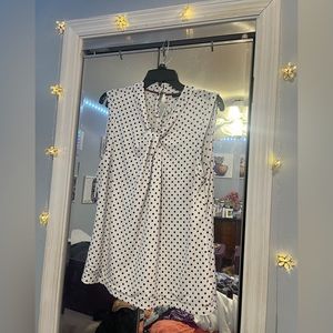Tommy Hilfiger Polk-a-dot Blouse
